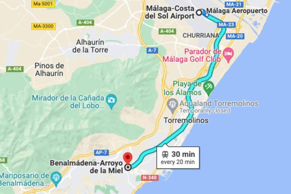 Cozy Central Studio Near The Beach Benalmadena Exterior photo